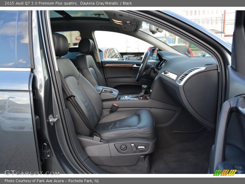Daytona Gray Metallic / Black 2015 Audi Q7 3.0 Premium Plus quattro