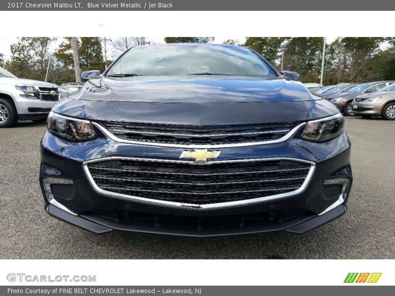 Blue Velvet Metallic / Jet Black 2017 Chevrolet Malibu LT
