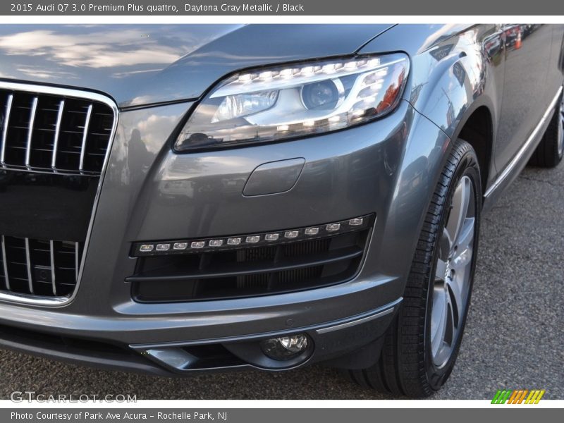 Daytona Gray Metallic / Black 2015 Audi Q7 3.0 Premium Plus quattro
