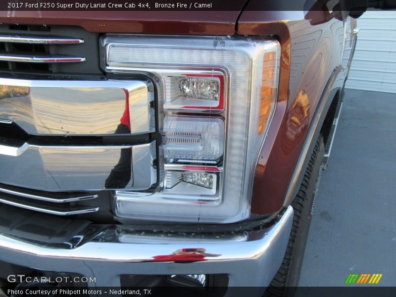 Bronze Fire / Camel 2017 Ford F250 Super Duty Lariat Crew Cab 4x4