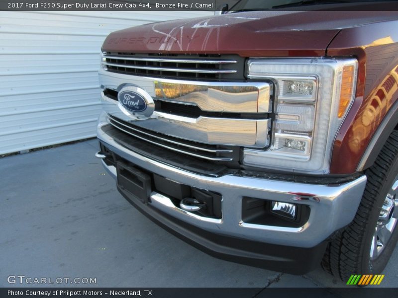 Bronze Fire / Camel 2017 Ford F250 Super Duty Lariat Crew Cab 4x4