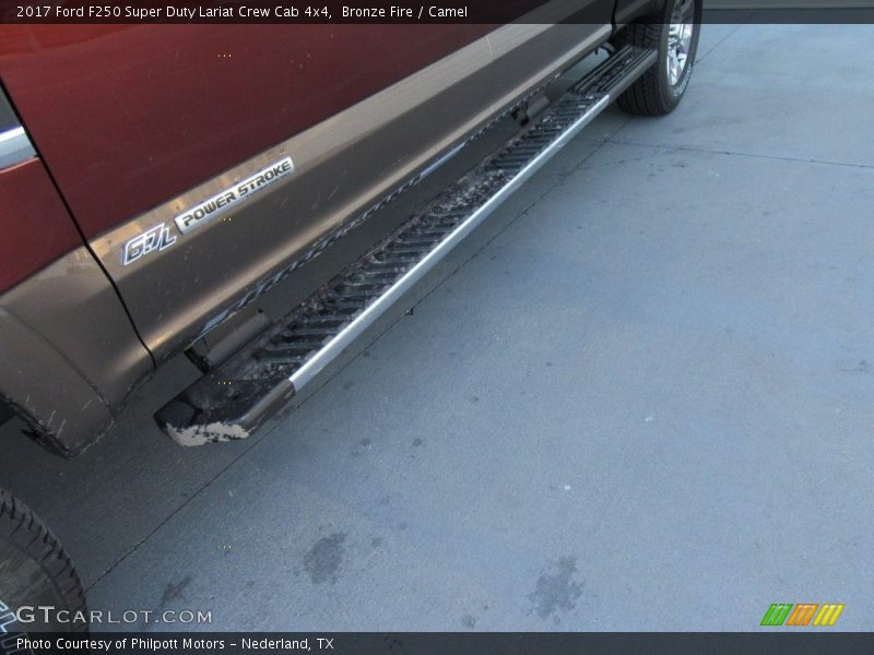 Bronze Fire / Camel 2017 Ford F250 Super Duty Lariat Crew Cab 4x4