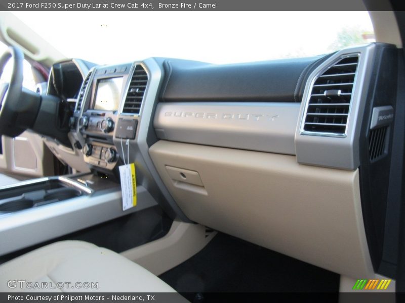 Bronze Fire / Camel 2017 Ford F250 Super Duty Lariat Crew Cab 4x4