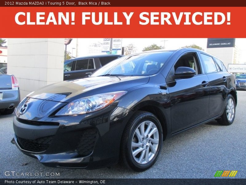 Black Mica / Black 2012 Mazda MAZDA3 i Touring 5 Door