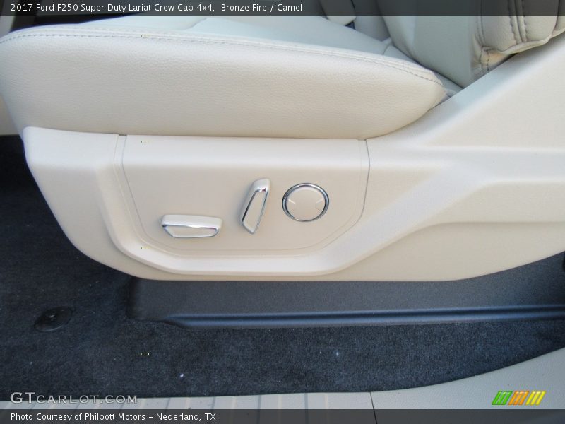 Front Seat of 2017 F250 Super Duty Lariat Crew Cab 4x4