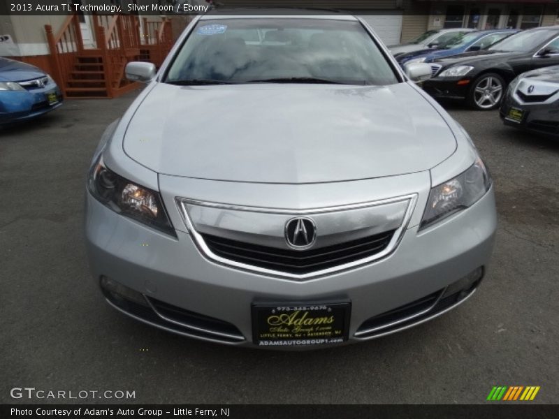 Silver Moon / Ebony 2013 Acura TL Technology