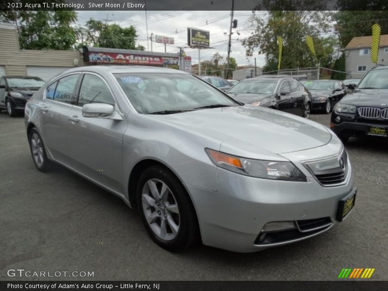 Silver Moon / Ebony 2013 Acura TL Technology
