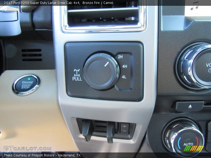 Controls of 2017 F250 Super Duty Lariat Crew Cab 4x4