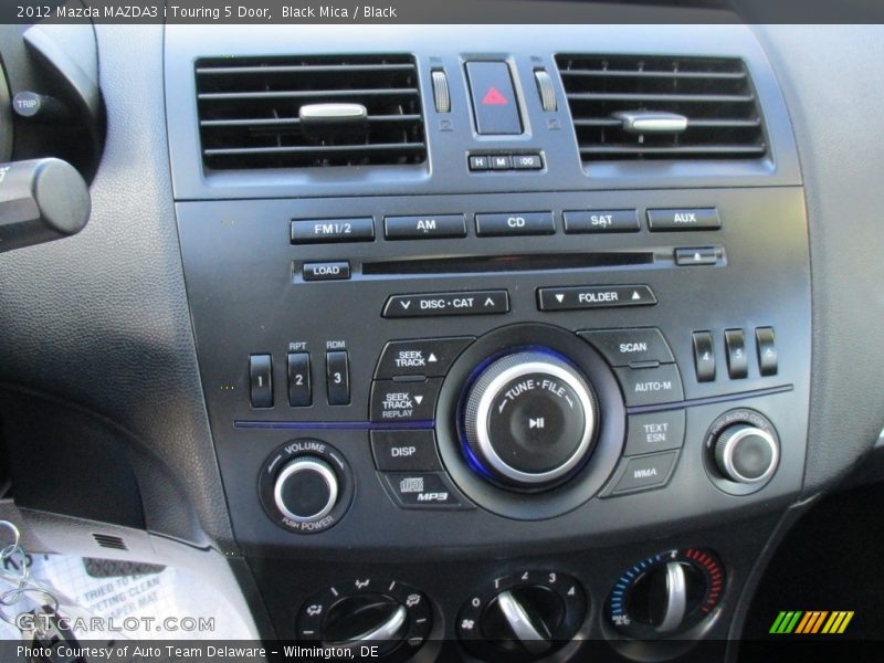 Black Mica / Black 2012 Mazda MAZDA3 i Touring 5 Door