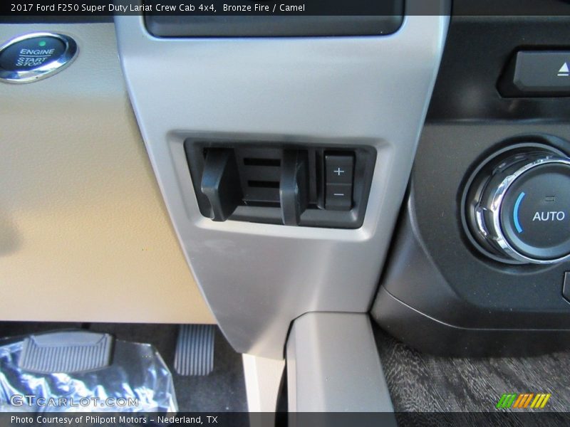 Controls of 2017 F250 Super Duty Lariat Crew Cab 4x4