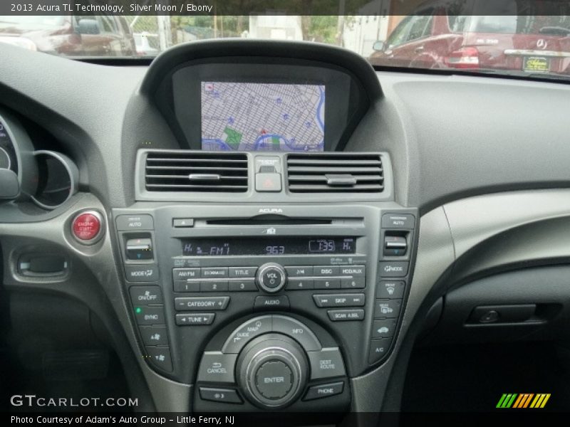 Silver Moon / Ebony 2013 Acura TL Technology