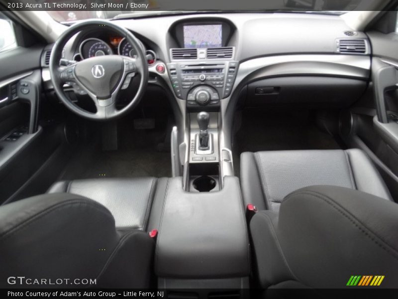 Silver Moon / Ebony 2013 Acura TL Technology