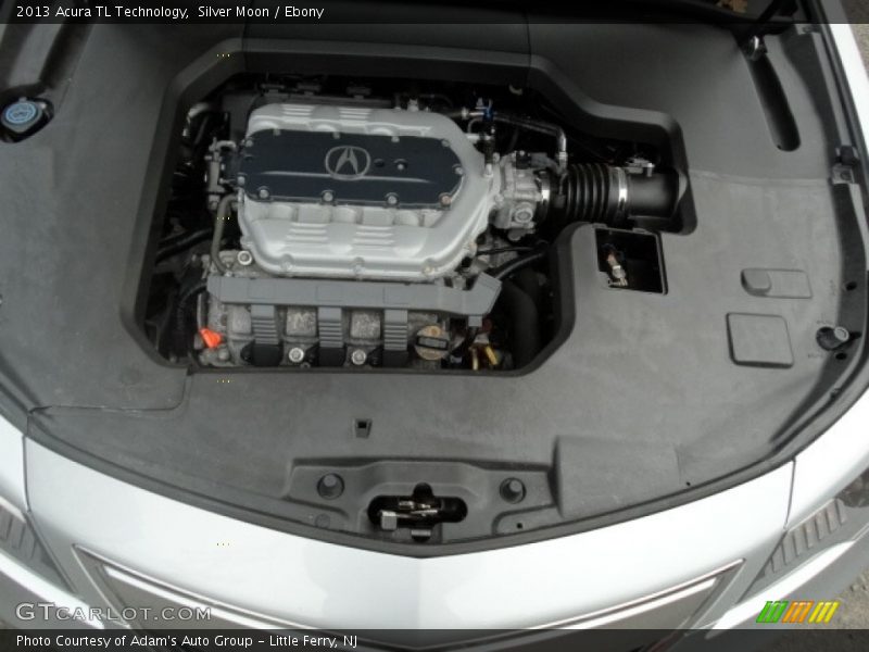 Silver Moon / Ebony 2013 Acura TL Technology