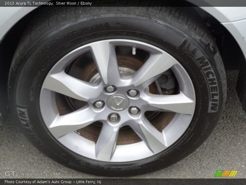 Silver Moon / Ebony 2013 Acura TL Technology