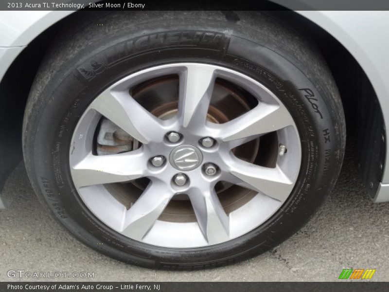 Silver Moon / Ebony 2013 Acura TL Technology