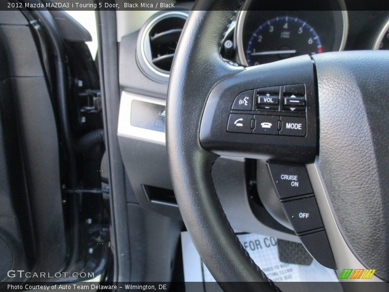 Black Mica / Black 2012 Mazda MAZDA3 i Touring 5 Door