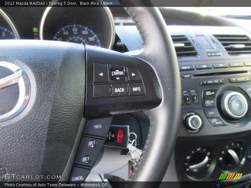 Black Mica / Black 2012 Mazda MAZDA3 i Touring 5 Door