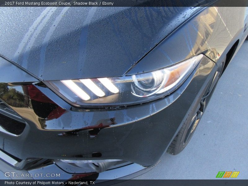 Shadow Black / Ebony 2017 Ford Mustang Ecoboost Coupe