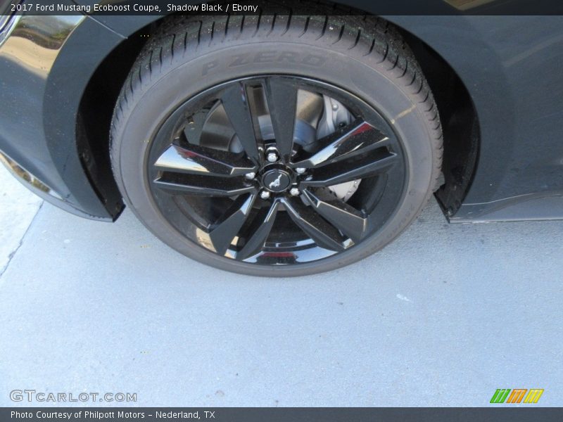 Shadow Black / Ebony 2017 Ford Mustang Ecoboost Coupe