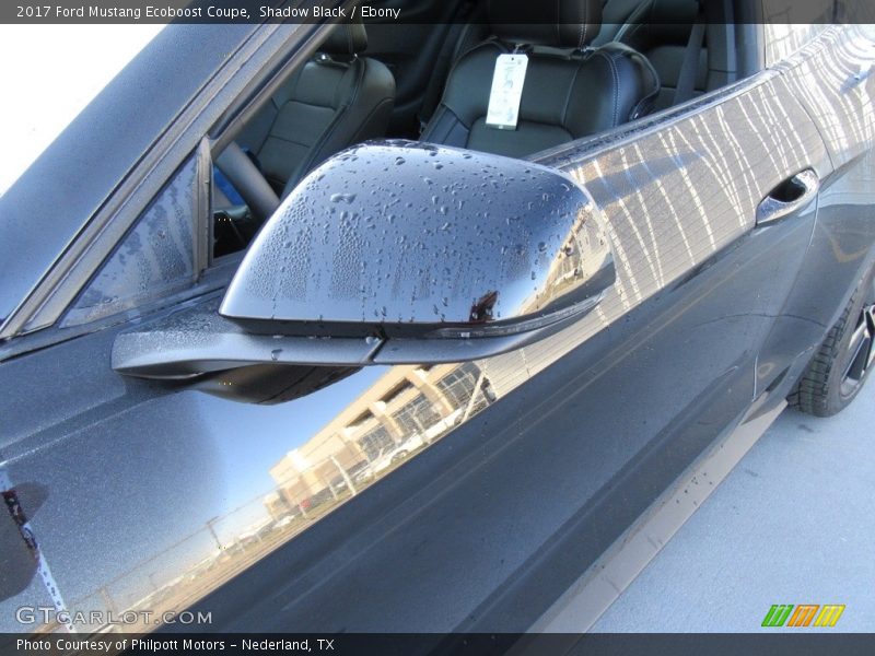 Shadow Black / Ebony 2017 Ford Mustang Ecoboost Coupe