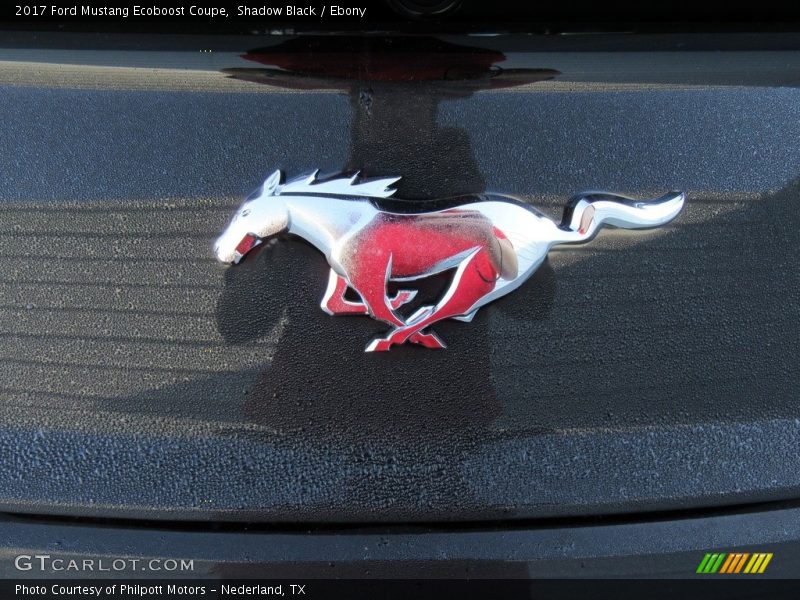 Shadow Black / Ebony 2017 Ford Mustang Ecoboost Coupe