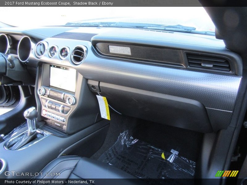 Shadow Black / Ebony 2017 Ford Mustang Ecoboost Coupe