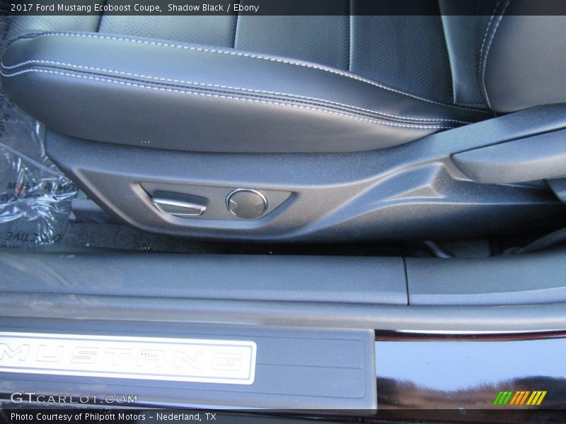 Shadow Black / Ebony 2017 Ford Mustang Ecoboost Coupe