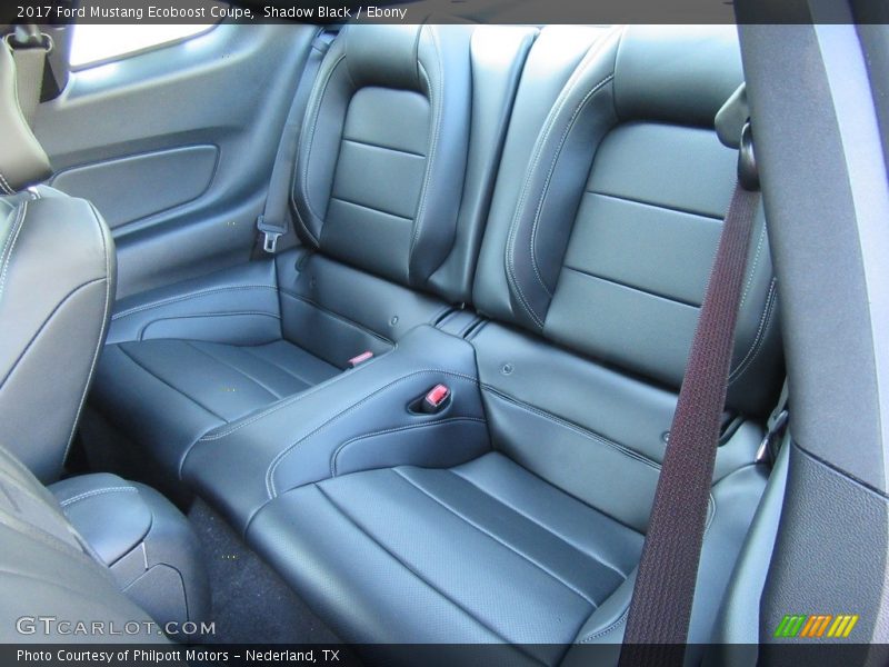 Shadow Black / Ebony 2017 Ford Mustang Ecoboost Coupe