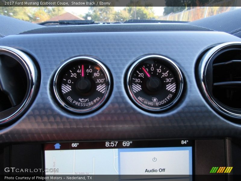 Shadow Black / Ebony 2017 Ford Mustang Ecoboost Coupe