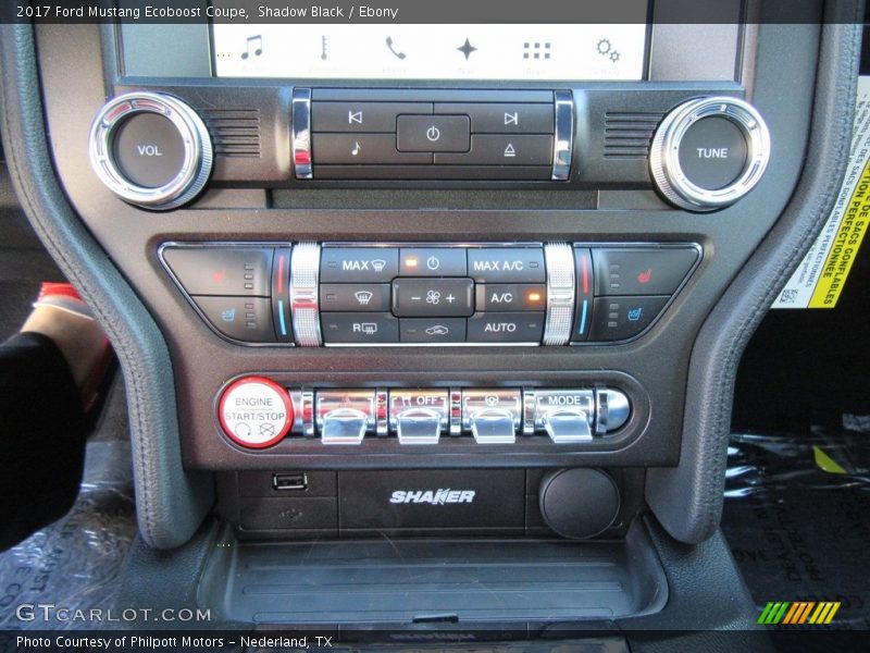 Shadow Black / Ebony 2017 Ford Mustang Ecoboost Coupe
