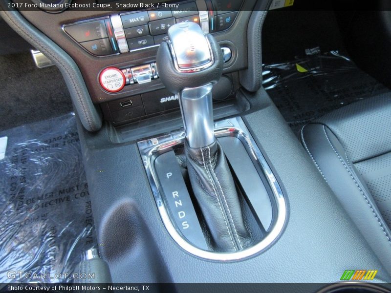Shadow Black / Ebony 2017 Ford Mustang Ecoboost Coupe