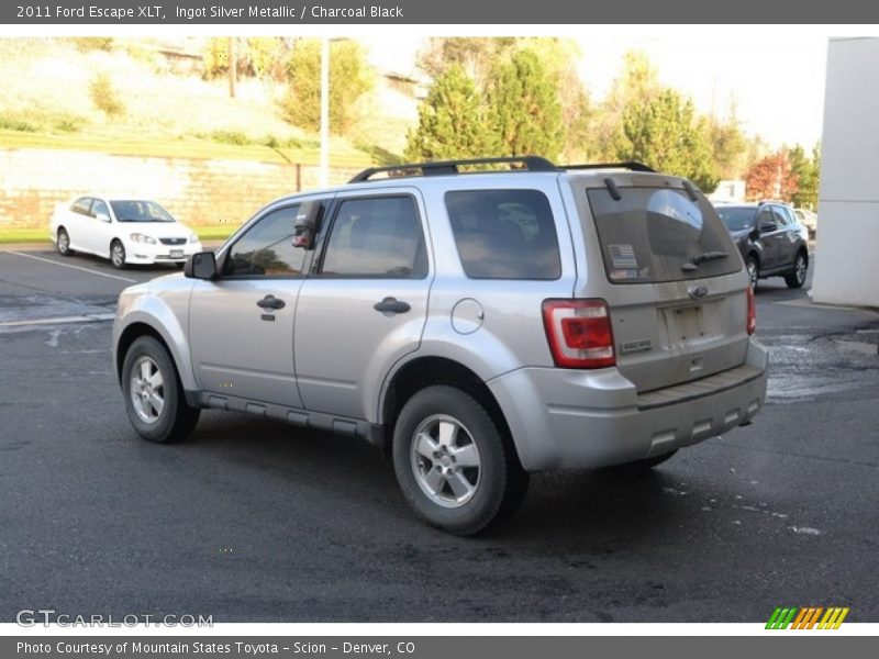 Ingot Silver Metallic / Charcoal Black 2011 Ford Escape XLT