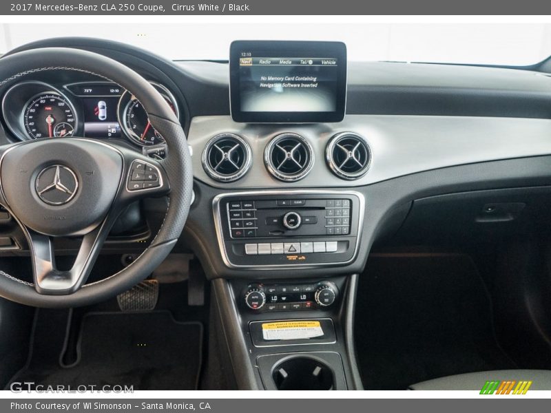 Cirrus White / Black 2017 Mercedes-Benz CLA 250 Coupe