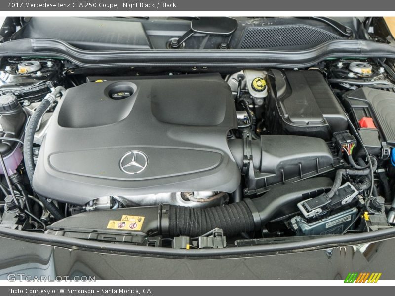 Night Black / Black 2017 Mercedes-Benz CLA 250 Coupe