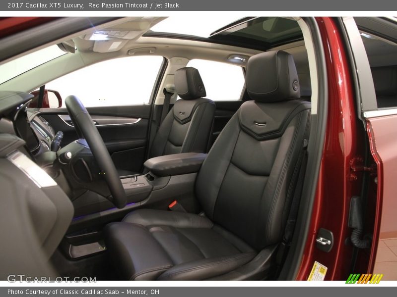 Red Passion Tintcoat / Jet Black 2017 Cadillac XT5 Luxury