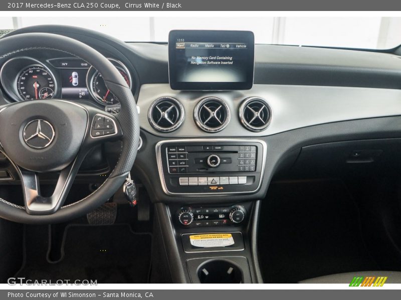 Cirrus White / Black 2017 Mercedes-Benz CLA 250 Coupe