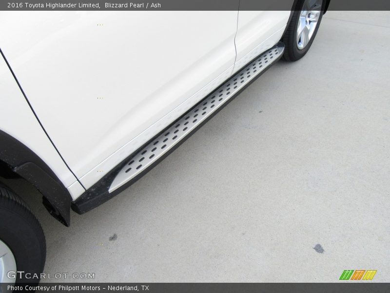 Blizzard Pearl / Ash 2016 Toyota Highlander Limited