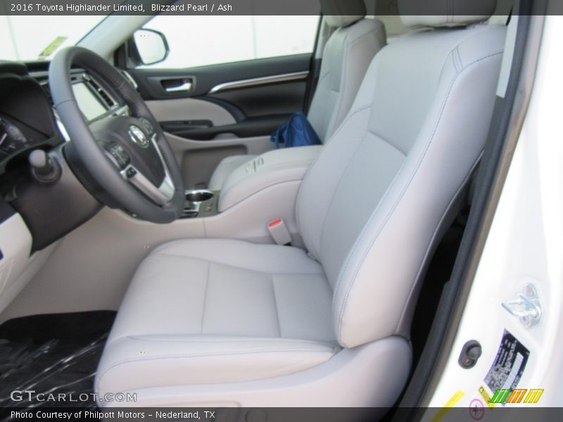 Blizzard Pearl / Ash 2016 Toyota Highlander Limited