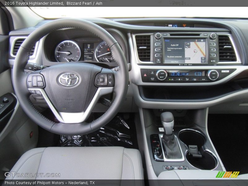 Blizzard Pearl / Ash 2016 Toyota Highlander Limited
