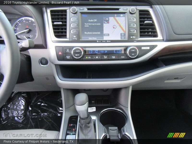 Blizzard Pearl / Ash 2016 Toyota Highlander Limited
