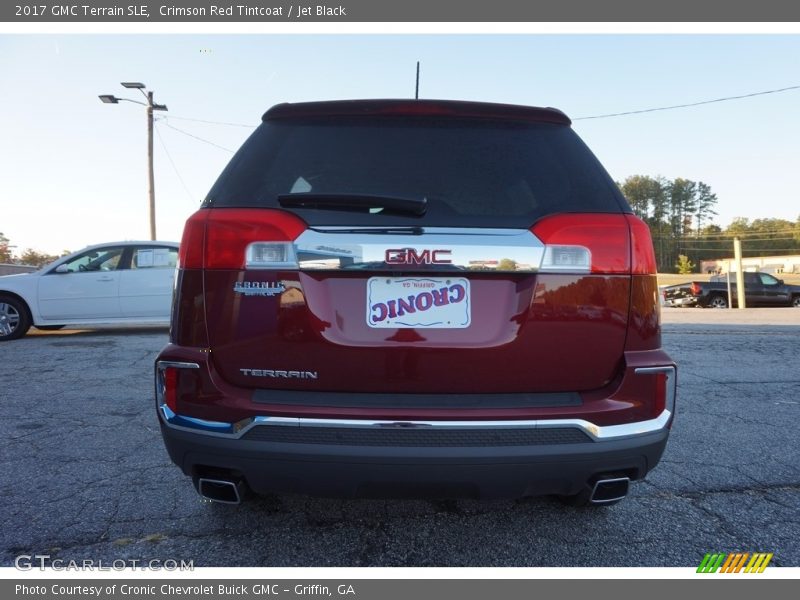 Crimson Red Tintcoat / Jet Black 2017 GMC Terrain SLE