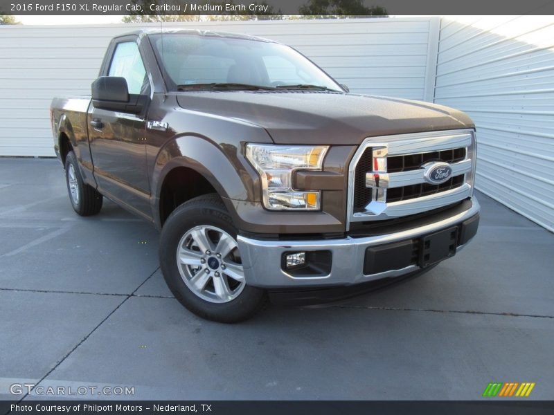 Caribou / Medium Earth Gray 2016 Ford F150 XL Regular Cab