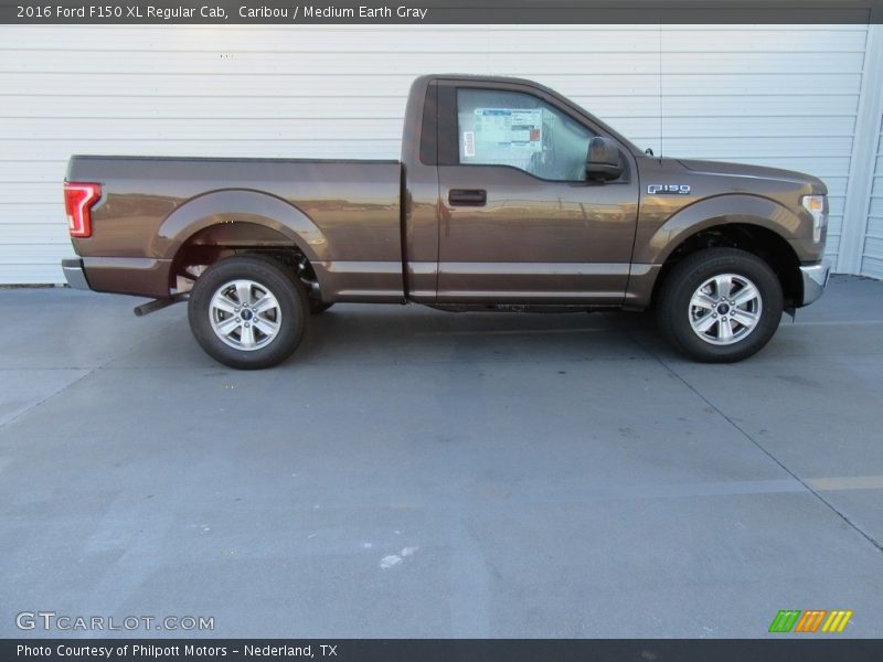 Caribou / Medium Earth Gray 2016 Ford F150 XL Regular Cab