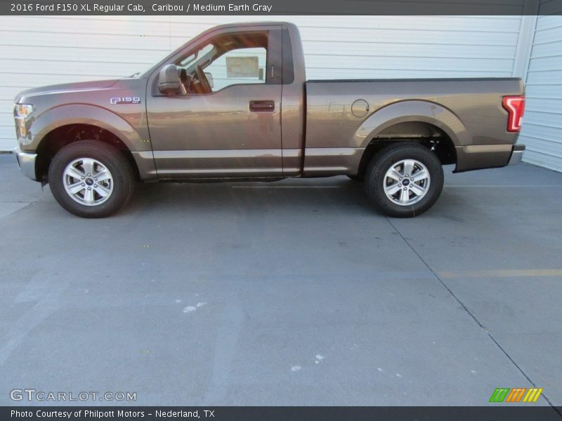 Caribou / Medium Earth Gray 2016 Ford F150 XL Regular Cab