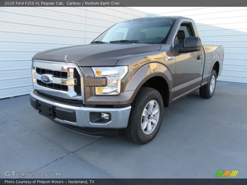Caribou / Medium Earth Gray 2016 Ford F150 XL Regular Cab