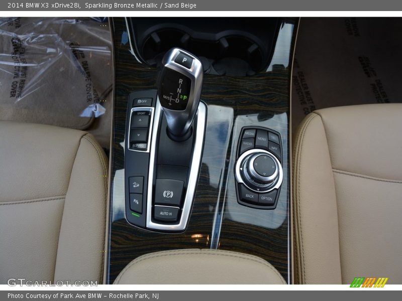 Sparkling Bronze Metallic / Sand Beige 2014 BMW X3 xDrive28i