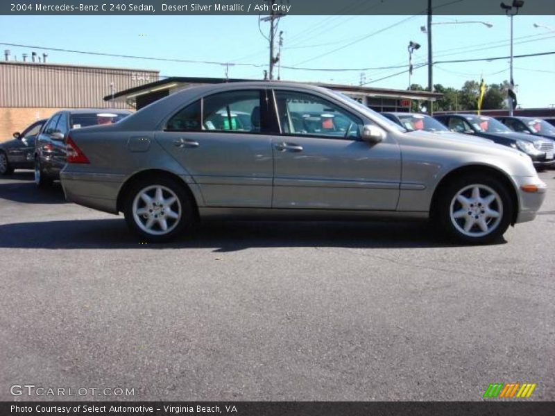 Desert Silver Metallic / Ash Grey 2004 Mercedes-Benz C 240 Sedan