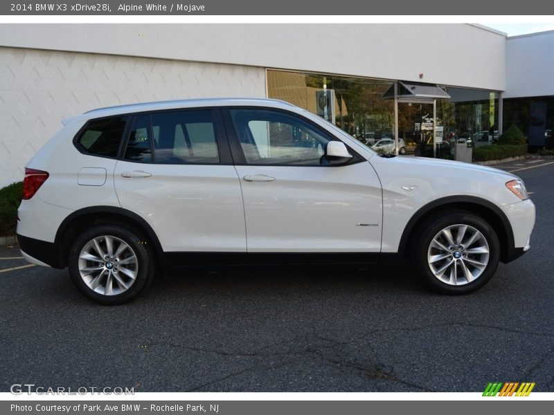 Alpine White / Mojave 2014 BMW X3 xDrive28i