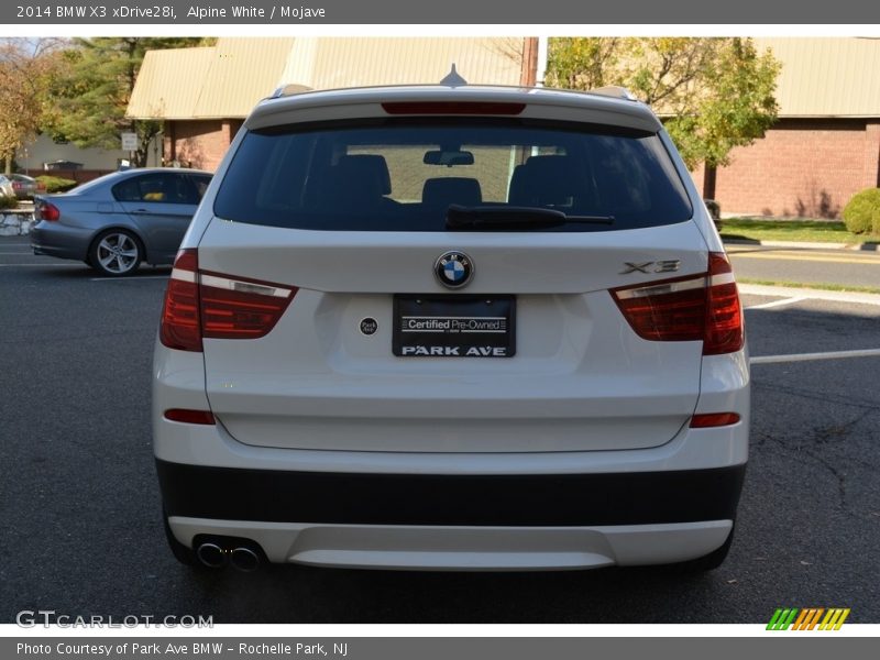 Alpine White / Mojave 2014 BMW X3 xDrive28i