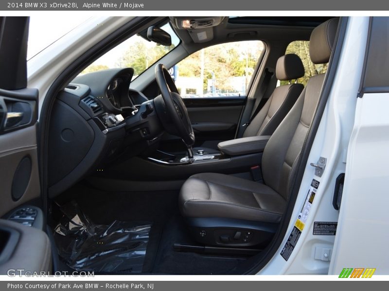 Alpine White / Mojave 2014 BMW X3 xDrive28i